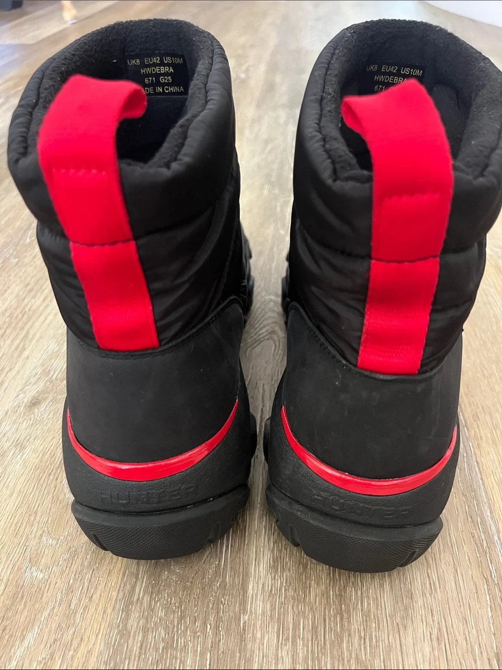 NEW Hunter Women’s Debra Waterproof Snow Booties Black Size 10